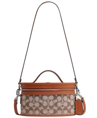 COACH - Originals Crystal Signature Jacquard Trail Handbag