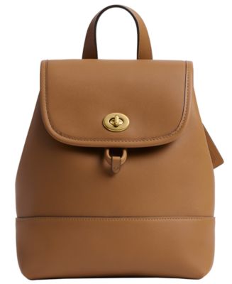 coach blue turnlock backpack Mini Rucksack Pebbled Leather Back  Priscilla Posh Coach Mini Turnlock Rucksack Backpack