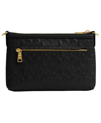 Legacy Small Signature Patent Leather Crossbody Bag