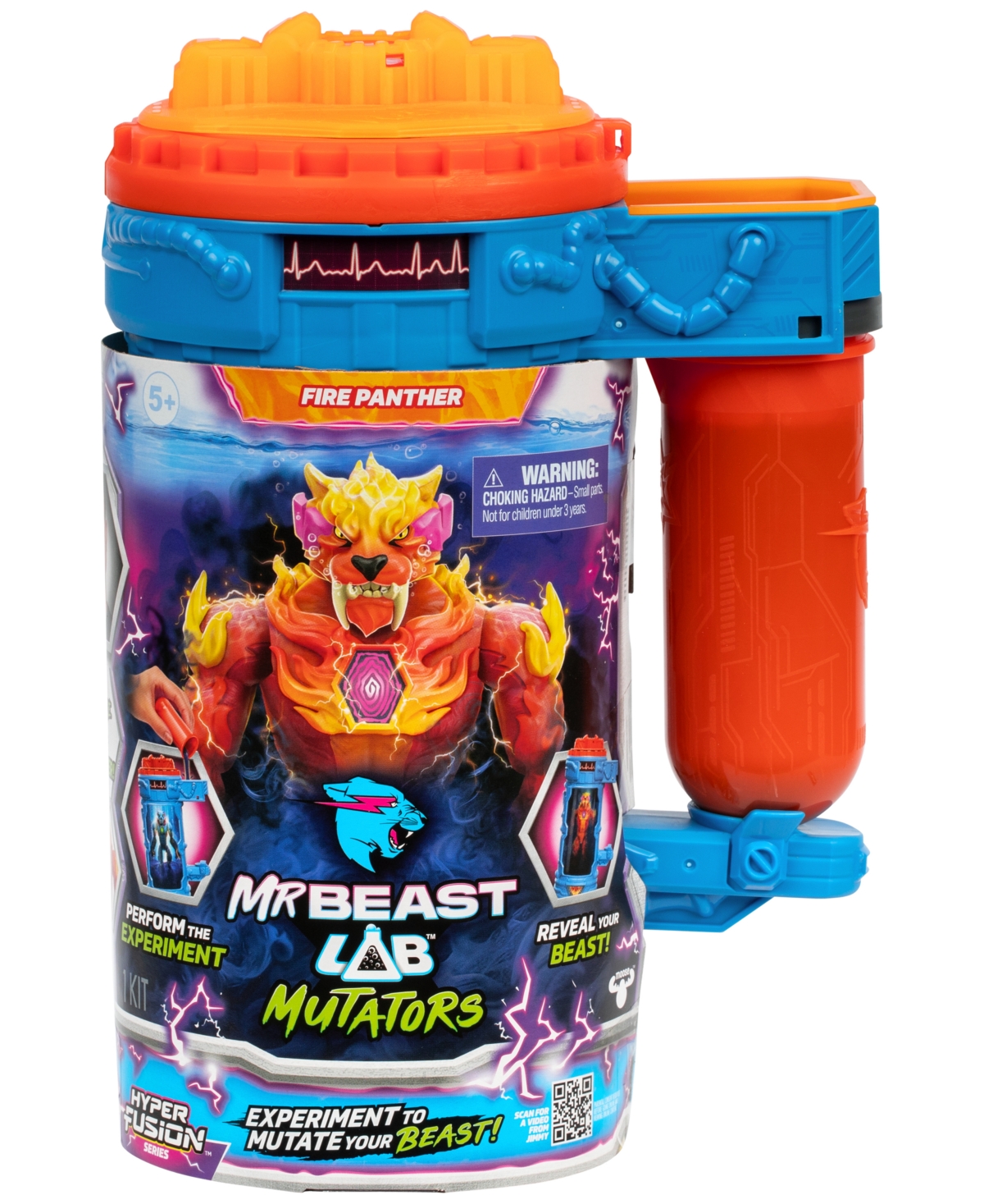 Mr Beast Lab Beast Mutation Chamber Playset S2 Assortment In Transparent