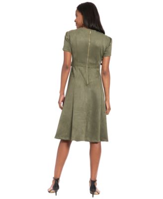Petite Crewneck Midi Dress