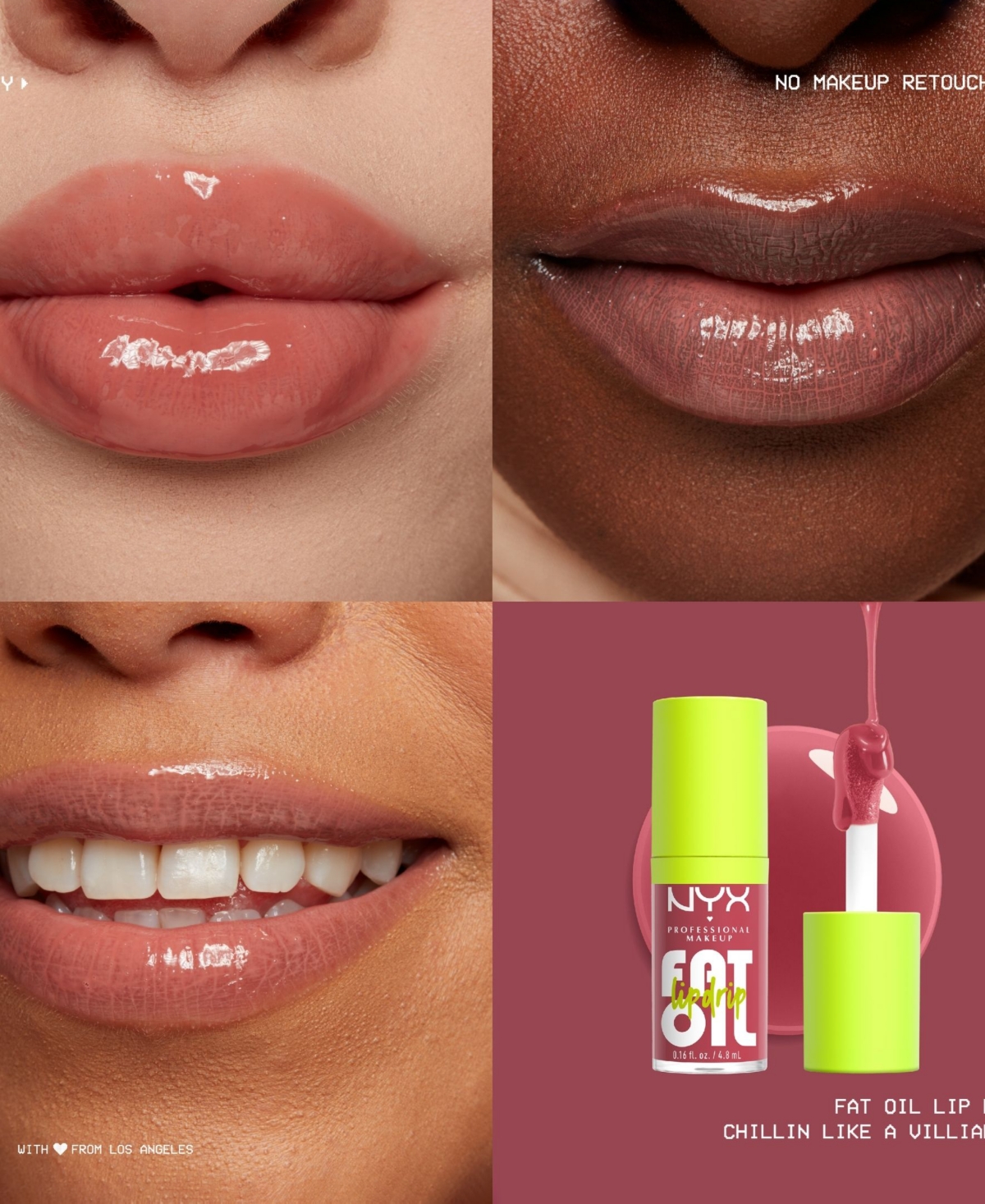 Nyx Professional Makeup Fat Oil Lip Drip, 0.16 Oz.