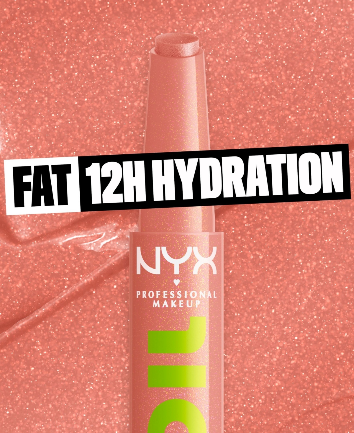 Nyx Professional Makeup Fat Oil Slick Click Lip Balm, 0.07 Oz.