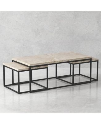 Parker House Crossings Monaco Rectangular Nesting Cocktail Table