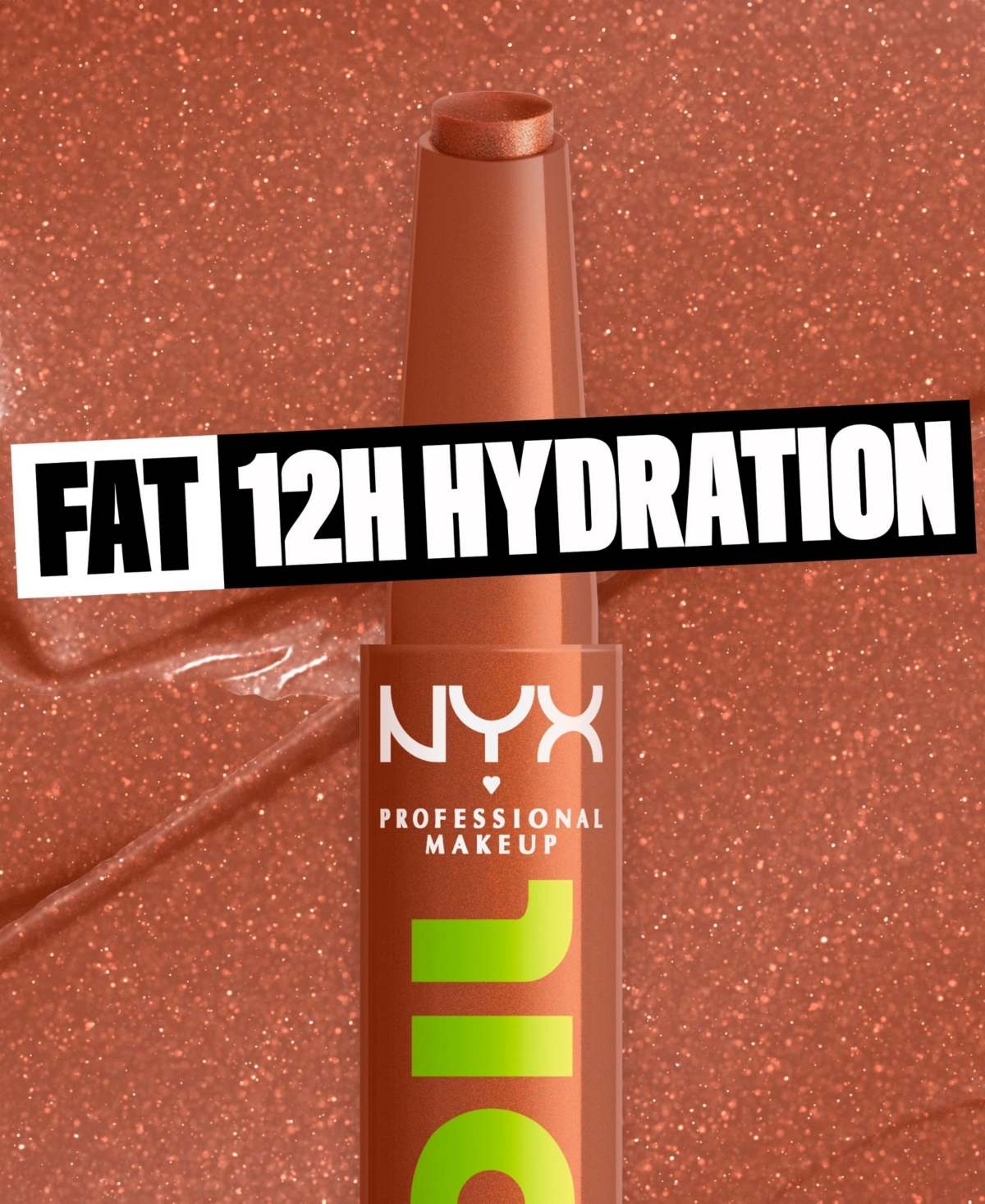 Nyx Professional Makeup Fat Oil Slick Click Lip Balm, 0.07 Oz.