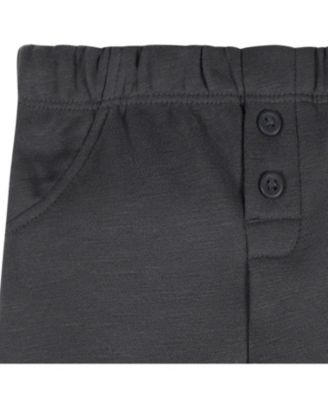 Baby Boys 2-Piece Top & Joggers, White, 18 Months