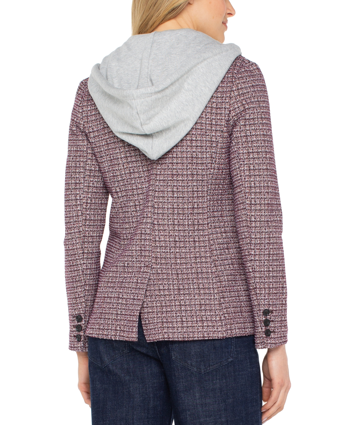 Liverpool Los Angeles Women's Notch Collar Boyfriend Blazer