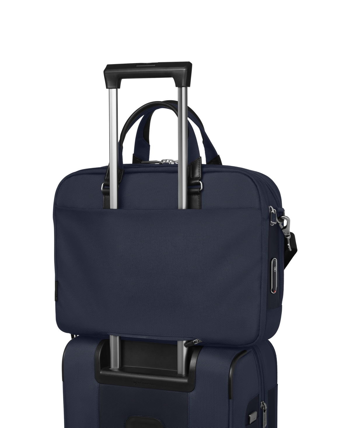 Victorinox Werks Traveler 7.0 Deluxe Briefcase In Blue