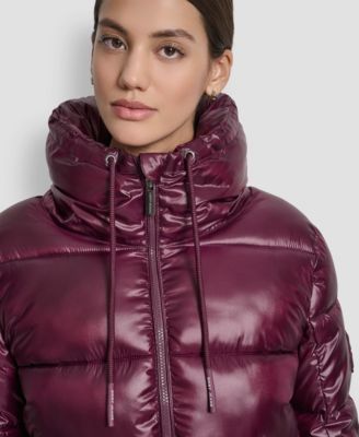 Women's Long-Sleeve Quilted Puffer Jacket
