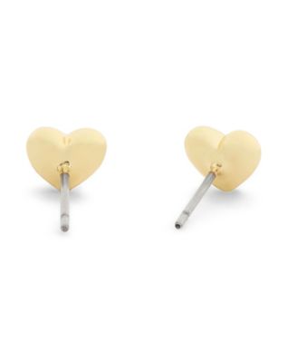 Gold Plated Pav&eacute; Heart Jewelry Set