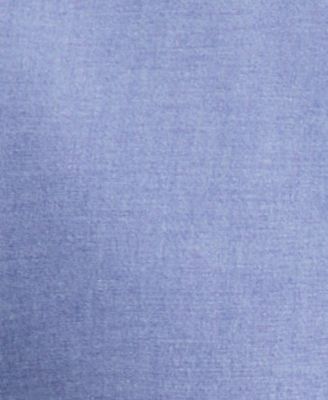 Men's Modern-Fit TH Flex Stretch  Chambray Suit Separate Vest