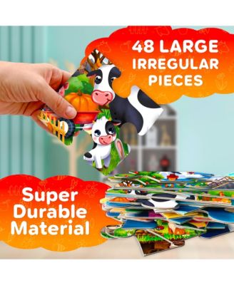 2x3 FT Giant Search and Find Above & Beyond Floor Puzzle for Kids Ages 4-8