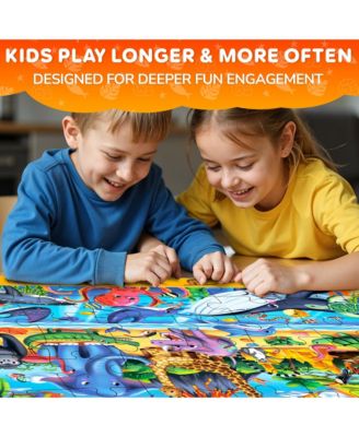 2x3 FT Giant Search and Find Above & Beyond Floor Puzzle for Kids Ages 4-8