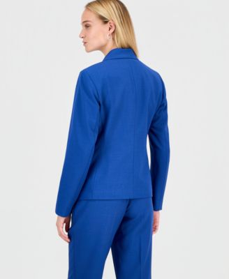 Women's Notch-Lapel Mid-Rise Pantsuit 