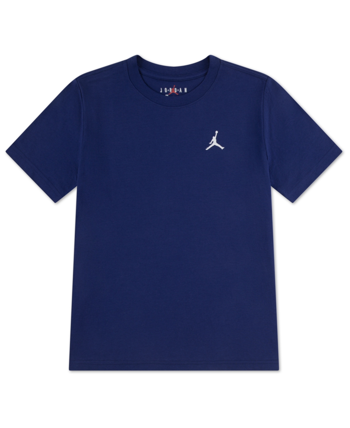 Jordan Big Kids' Jumpman Air Embroidered T-shirt In Brown