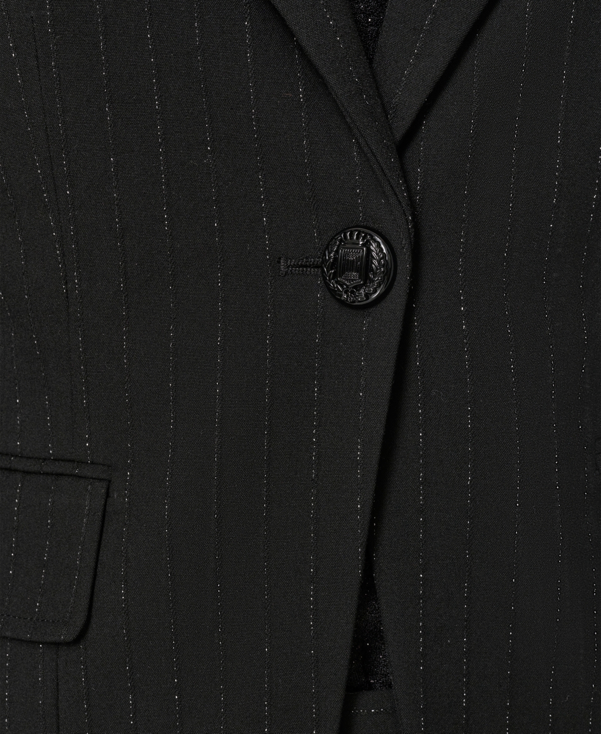 Karl Lagerfeld Paris Women's Novelty One Button Jacket