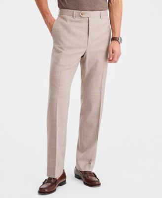 Men's Classic-Fit Sharkskin Dress Pants