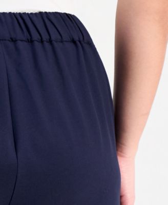 Plus Size Colorblocked Mid-Rise Wide-Leg Pantsuit 