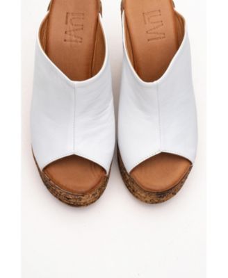 Nelly Leather Platform Sandal (Women)