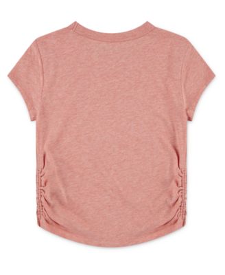 Girls' Flower Lock Up Baby Short-Sleeve T-Shirt