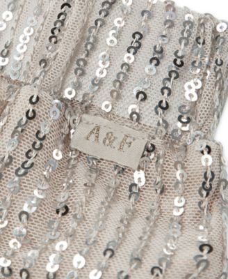 Girls Sequin Tiered Skirt