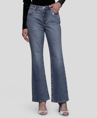 Avec Les Filles - Women's Mid Rise Bootcut Jeans