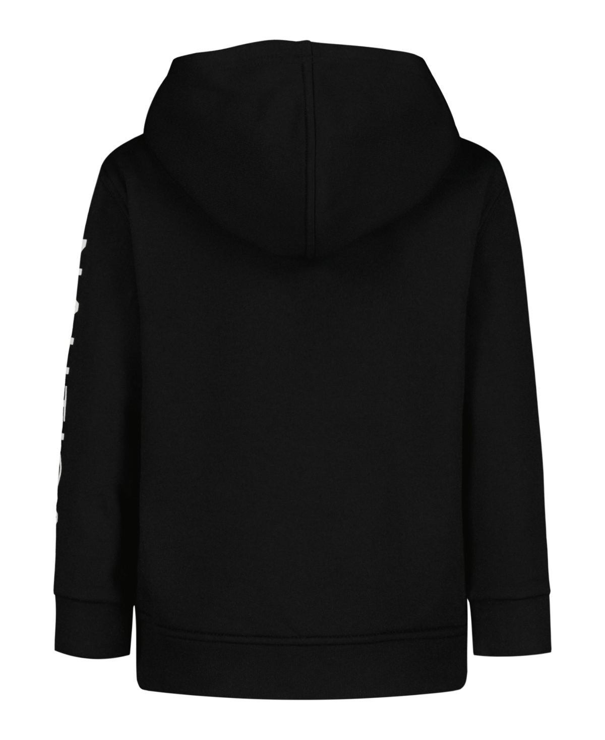 Nautica Boys 8-20 Long Sleeve Pull-on Hooded Sweatshirt In Black