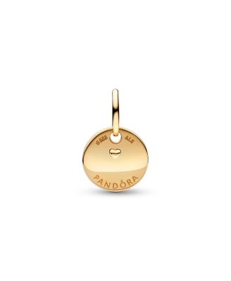 Gold Plated Peace Love Luck Dangle Charms