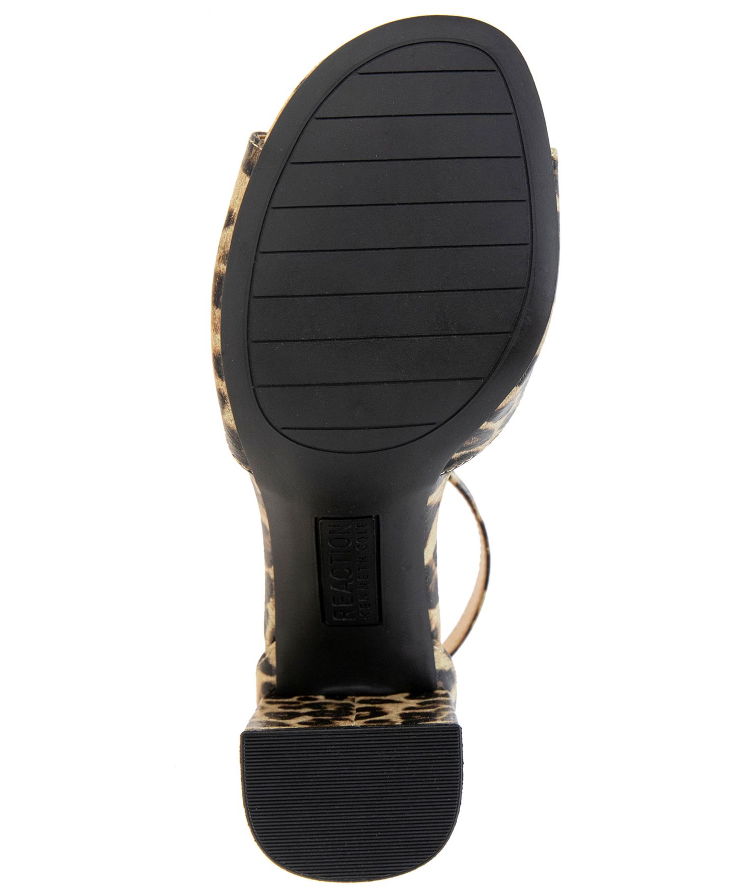 Женские сандалии Kenneth Cole Reaction Levine Round Toe Dress Sandals, цвет: Леопардовый — фото 5