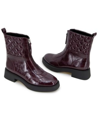 Women's Salinda Almond Toe Combat Boots