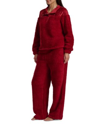 Women's 2-Piece Long Sleeves Sherpa Set