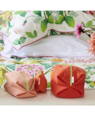 Brera Lino Papaya Medium Toiletry Bag