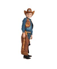 Kids Cowboy Chaps and Vest Costume Boys/Girls