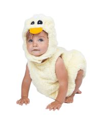 Dress Up America Little Duck Romper & Hood Costume Set - Infants Boys & Girls
