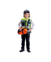 Dress Up America Toddler EMT Vest, Bag & Cap Costume Set