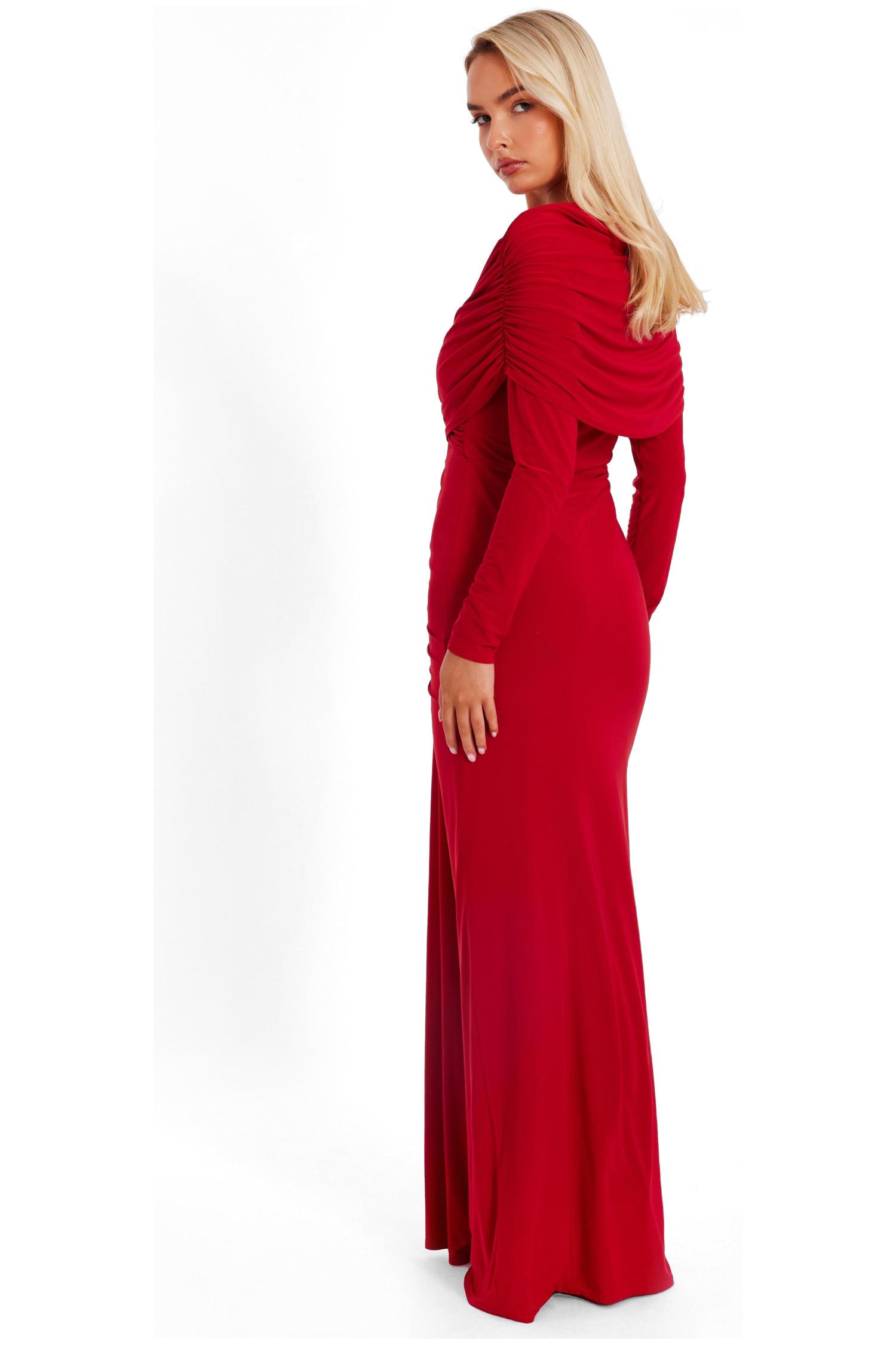 Women's Drape Maxi Dress