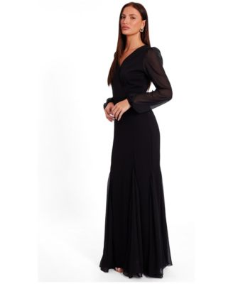 women's maxi black dress Dresses Saskia is made for cf-color-claret Plus Size Cocktail Dresses Color:Navy Gold
