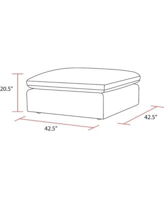 Exhale - Mathis Thunder Ottoman