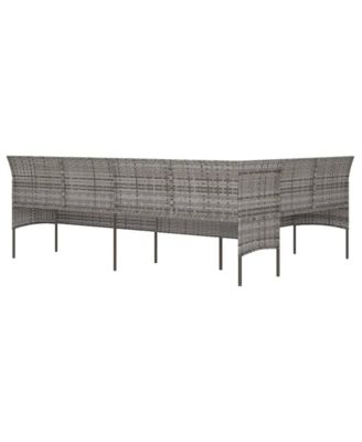 Garden Sofa Grey, Anthracite