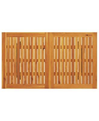 Patio Sofa 3-Seater with Cushions&Table Black Poly Rattan