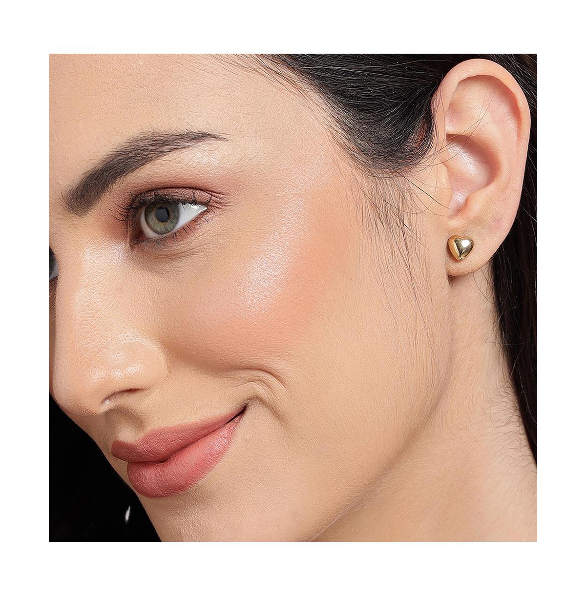 Sohi Pack Of 6 Gold Plated Designer Earrings In Gold