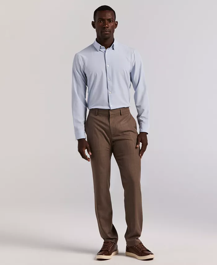 Men's Modern-Fit Stretch Solid Resolution Pants - thumbnail 7