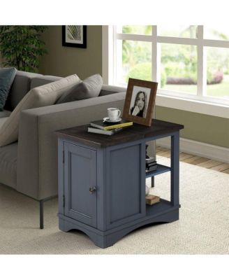 Parker House Americana Modern Chairside Table – 1 Pc, Wood, Compact Accent Table, Transitional Style Living Room Furniture