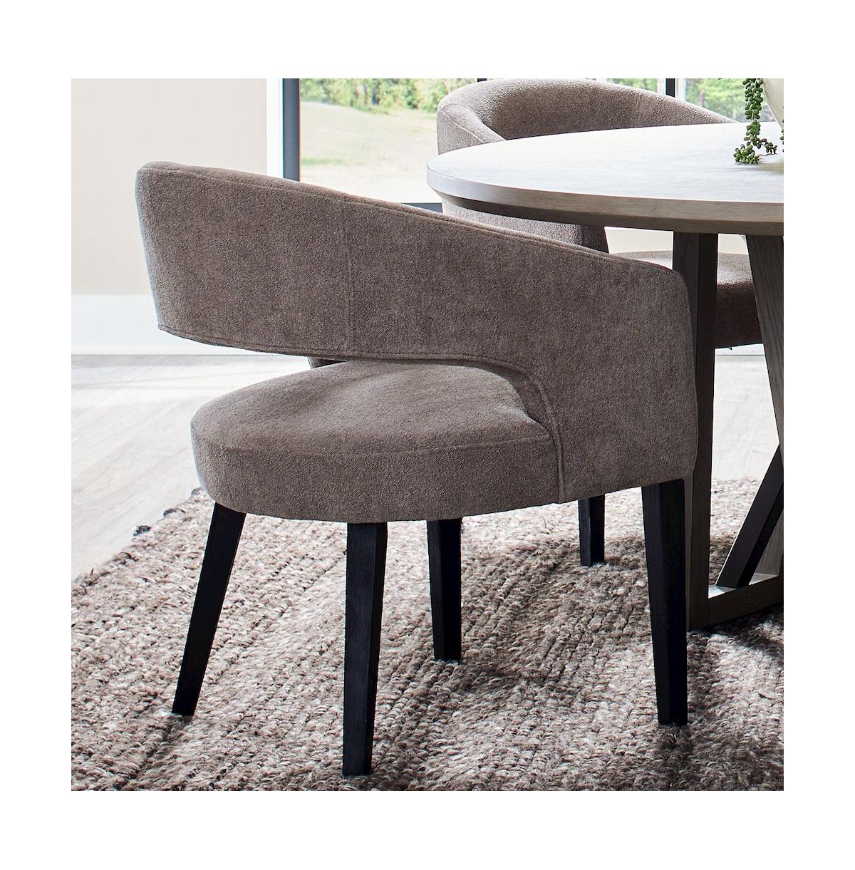 Parker House Furniture Pure Modern Dining Barrel Dining Chair Two Pack