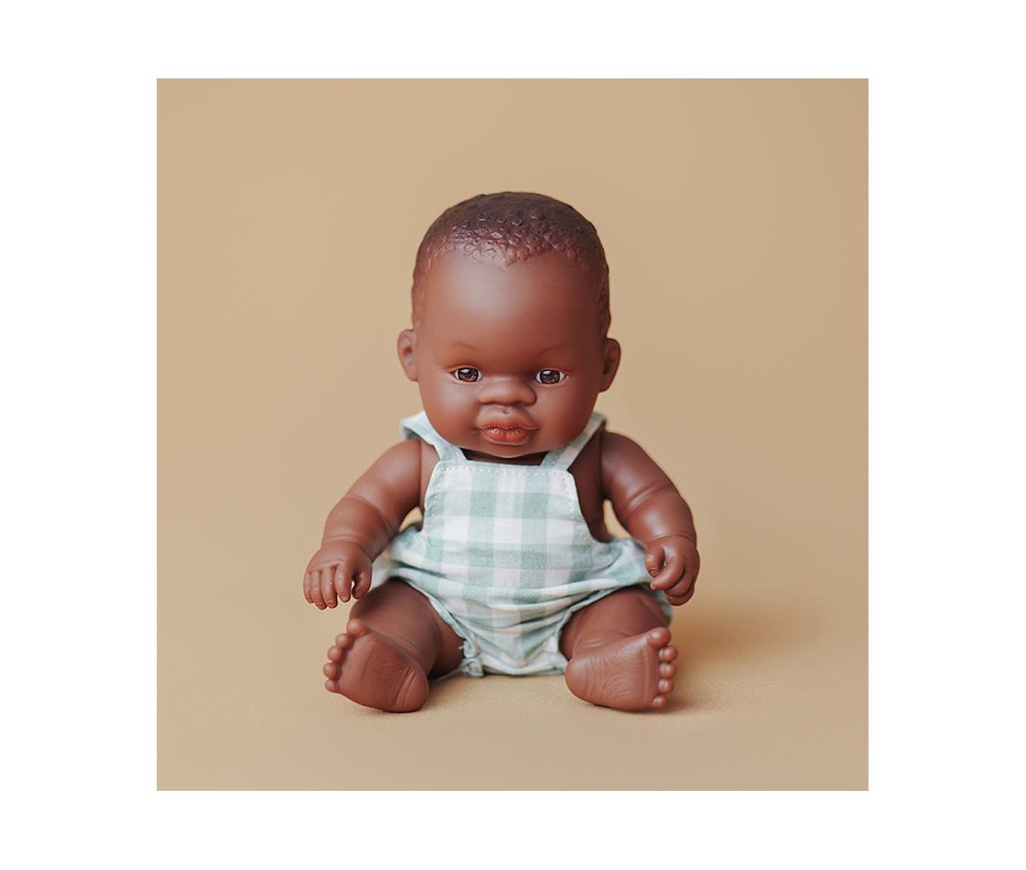 Детская кукла MINILAND My friends and Me Collection Baby Boy Doll - 8 1/4'', цвет: Dark Skin — фото 3
