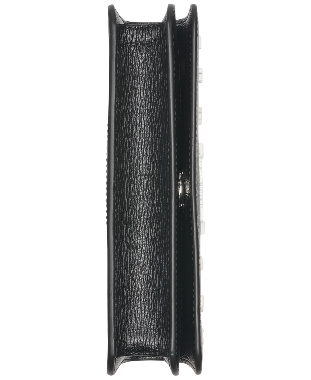 Karl Lagerfeld Kosette Leather Shoulder Handbag In Black