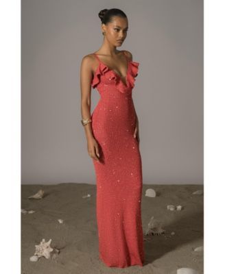 Midnight Sparkle Maxi Dress