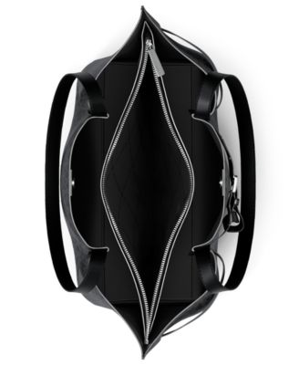 Emilia Large East West Center Zip Pocket Tote Bag