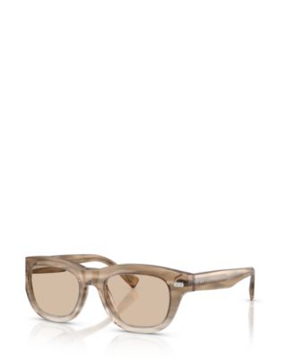 Brunello Cucinelli Unisex Square Eyeglasses, BC3017 - Fango Striato