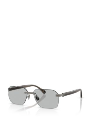 Man Rectangle Titanium BC1011T TYLER Eyeglasses